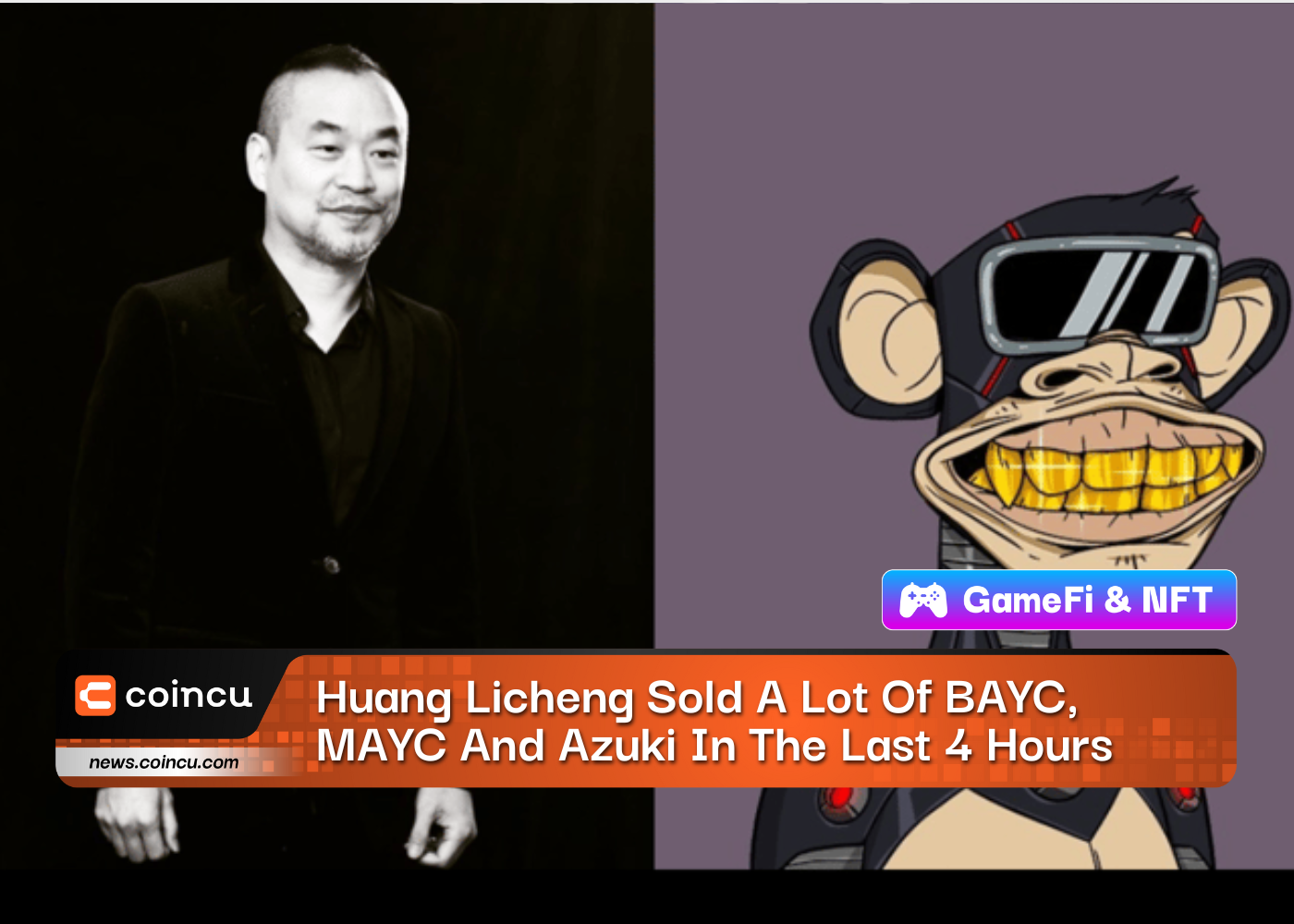 Huang Licheng Sold A Lot Of BAYC, MAYC And Azuki In The Last 4 Hours