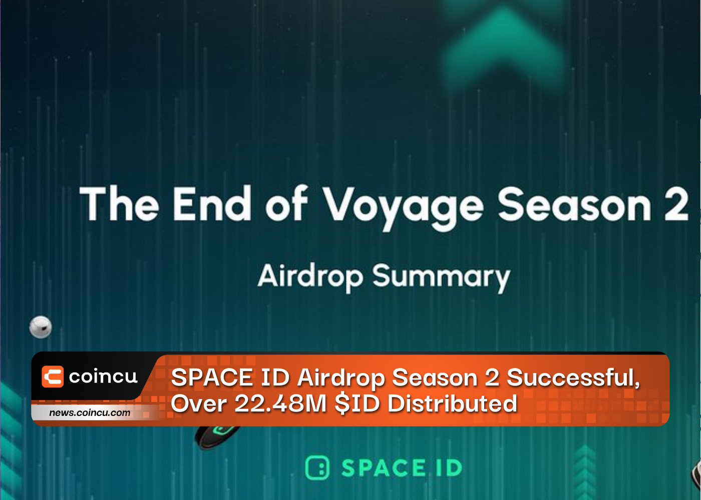 SPACE ID Airdrop Season 2 Successful, Over 22.48M $ID Distributed