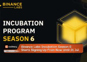 Binance Labs Incubation Season 6 Starts Signing Up From Now Until 31 Jul