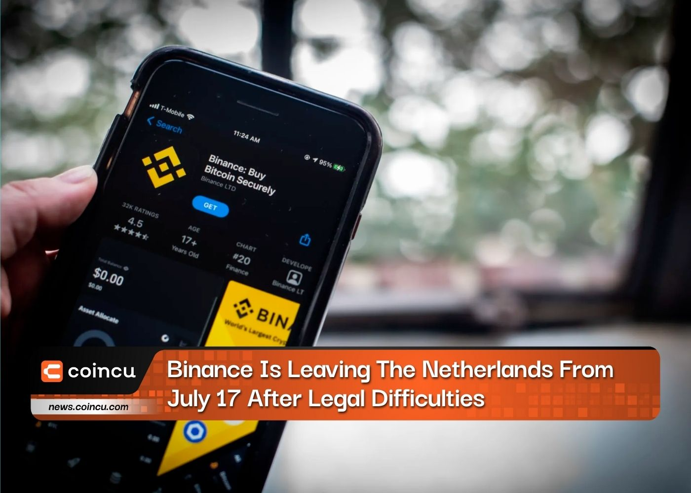 Binance Is Leaving The Netherlands From July 17 After Legal Difficulties