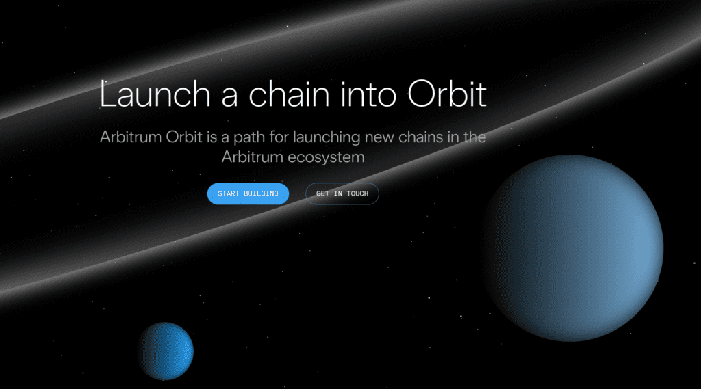 Arbitrum Orbit, First Visualization Of Layer 3 Concepts