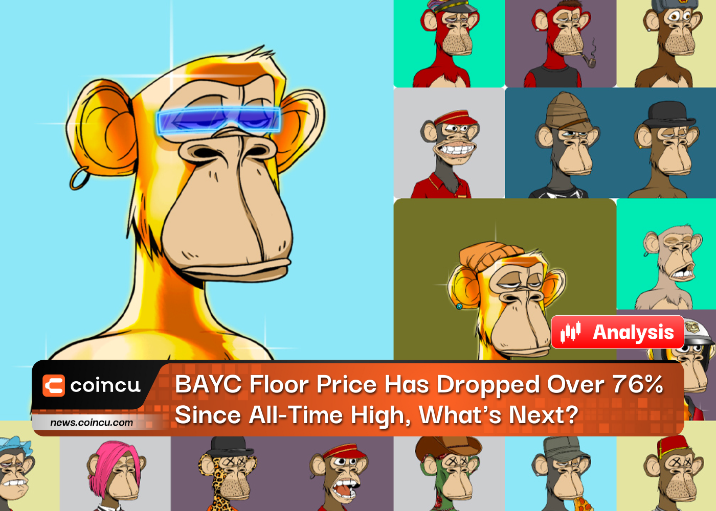 BAYC Floor Price Has Dropped Over 76% Since All-Time High, What's Next?