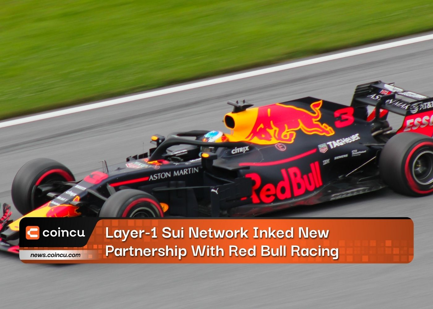 Layer-1 Sui Network Inked New Partnership With Red Bull Racing