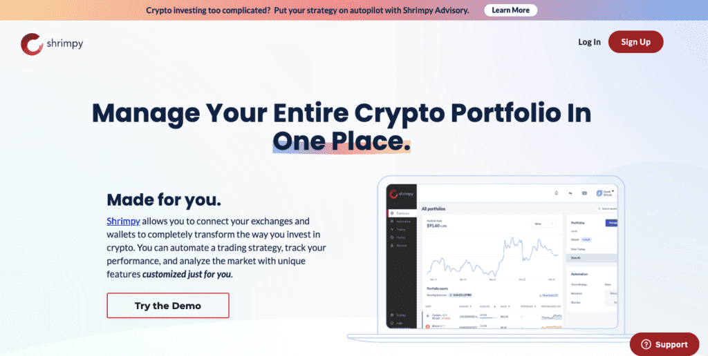 Shrimpy Review: Crypto Portfolio Management