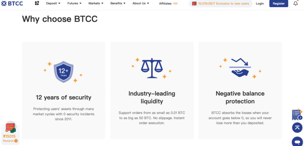 BTCC Review: Crypto Futures Trading Made Easy