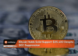 Bitcoin Holds Solid Support $25,400 Despite SEC Suppression