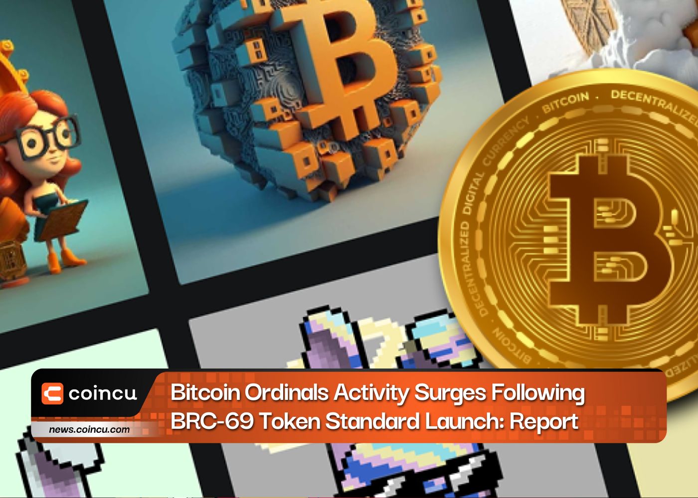 A atividade do Bitcoin Ordinals aumenta após o lançamento do padrão de token BRC-69: relatório