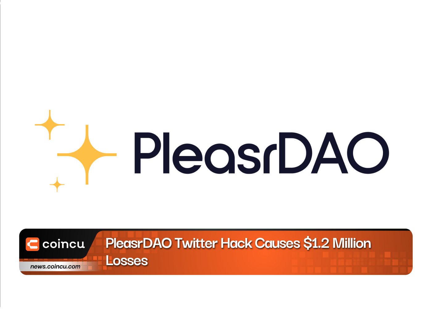 PleasrDAO Twitter Hack Causes $1.2 Million Losses