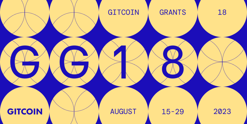 Gitcoins Donation Round Now Open Aug 15th Aug 29th