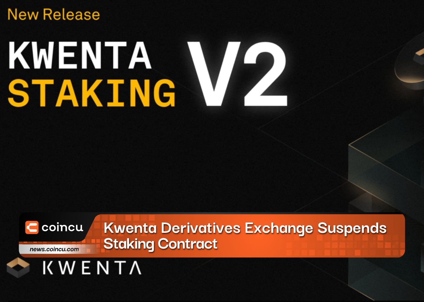 Kwenta Derivatives Exchange Suspends