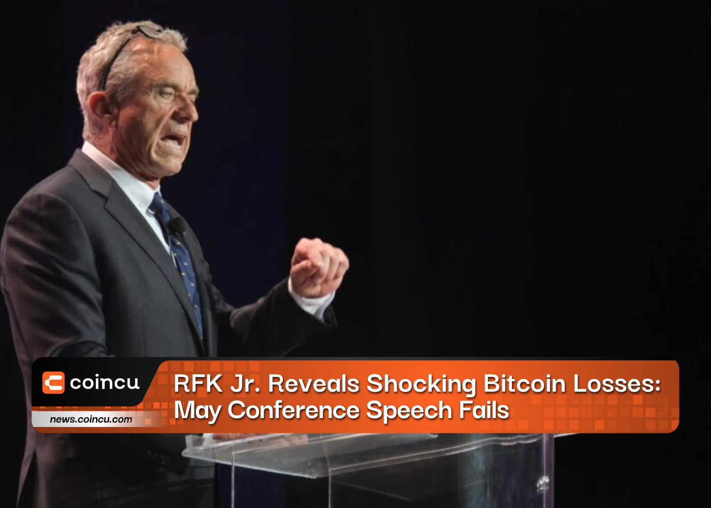 RFK Jr. Reveals Shocking Bitcoin Losses: May Conference Speech Fails