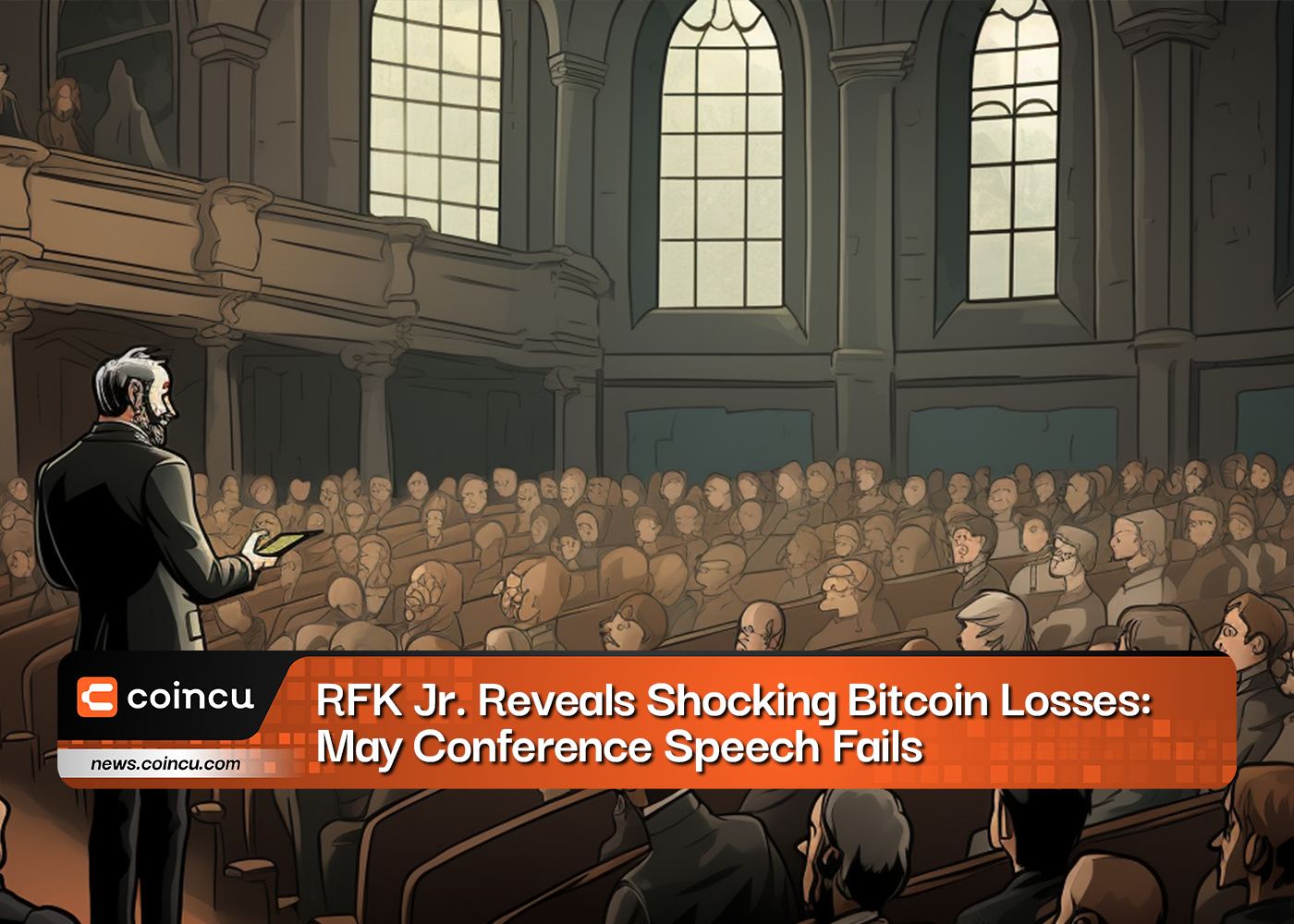 RFK Jr. Reveals Shocking Bitcoin Losses May Conference Speech Fails