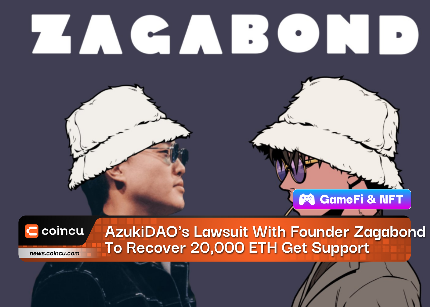 Processo da AzukiDAO com o fundador Zagabond para recuperar 20,000 ETH Obtenha suporte