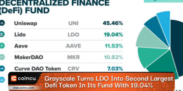 Grayscale Turns LDO Into Second Largest Defi Token In Its Fund With 19.04%