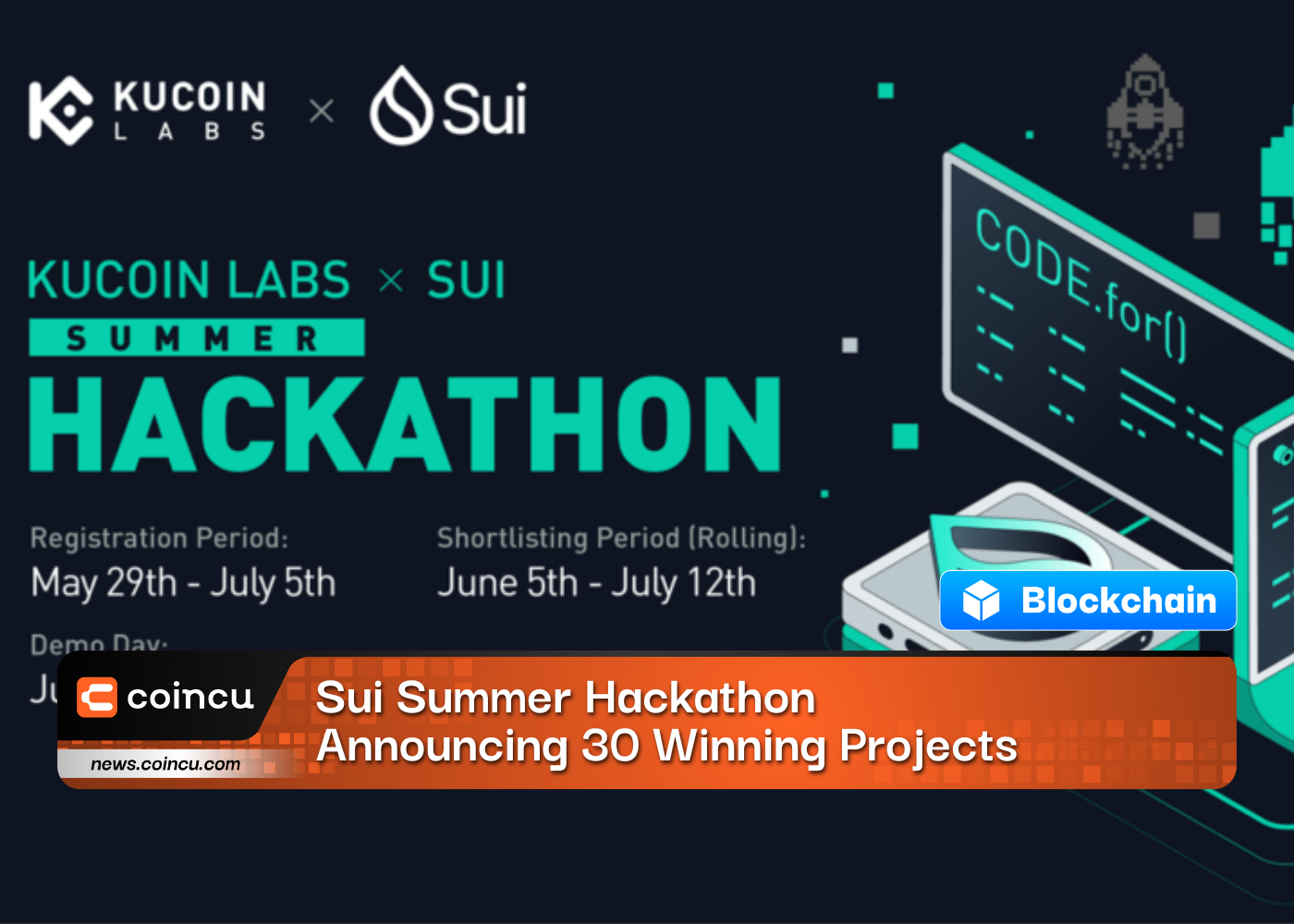 Sui Summer Hackathon Announcing 30 Winning Projects