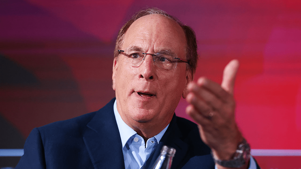 BlackRock CEO Larry Fink Makes Bold Prediction For Cryptocurrencies' Global Rise