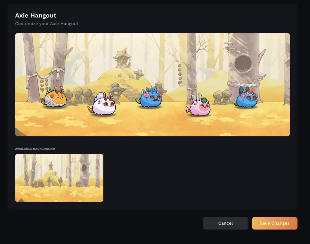Axie Infinity Launches New Player Profile Module With Axie Hangouts Feature