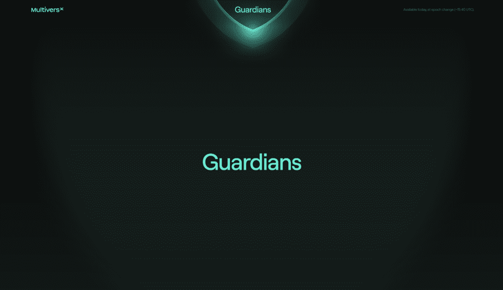 MultiversX Launches Guardians, An On-chain 2FA Anti Scam