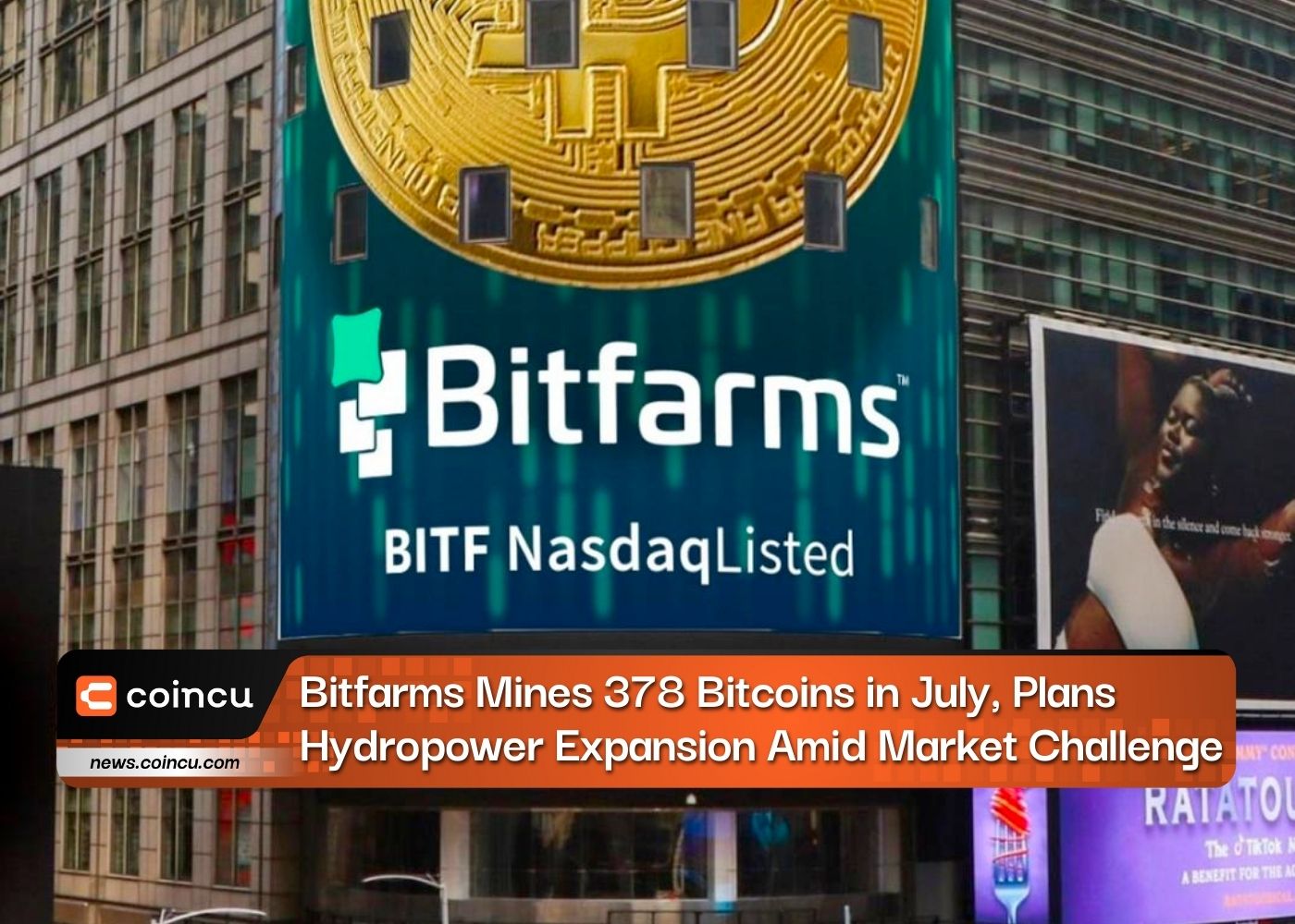Bitfarms Mines 378 Bitcoins in July, Plans Hydropower Expansion Amid Market Challenge