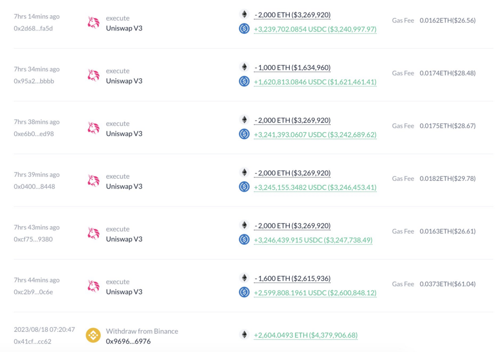 Whale's Bold $17.2M ETH Dump Sparks $2.9M Loss, Token Results Revealed!