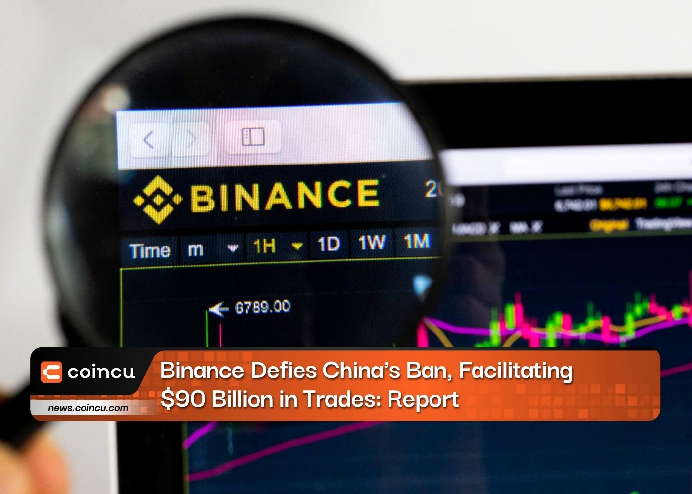 Binance Defies China’s Ban, Facilitating $90 Billion in Trades: Report