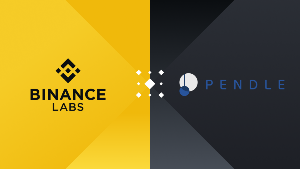 Binance Labs Invests In Pendle Finance To Expand DeFi Yield Opportunities
