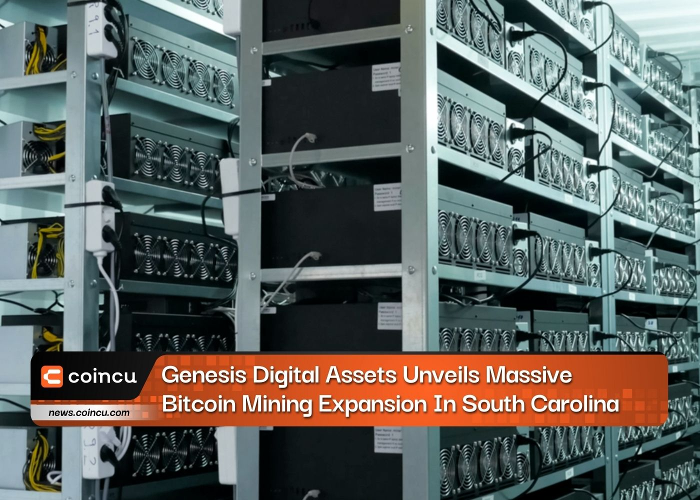 Genesis Digital Assets Unveils Massive Bitcoin Mining Expansion In South Carolina