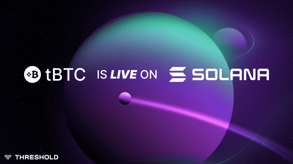 tBTC Launches On Solana, A New DeFi Opportunities For Bitcoin Holders