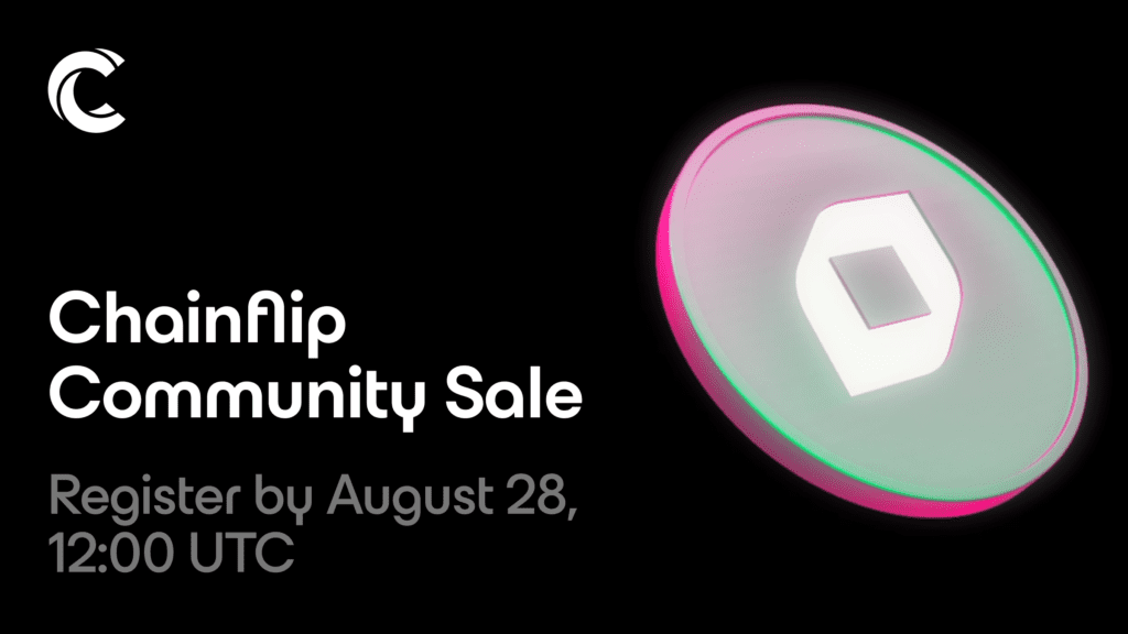 Chainflip To Launch The Expected Community Sale On CoinList On August 31