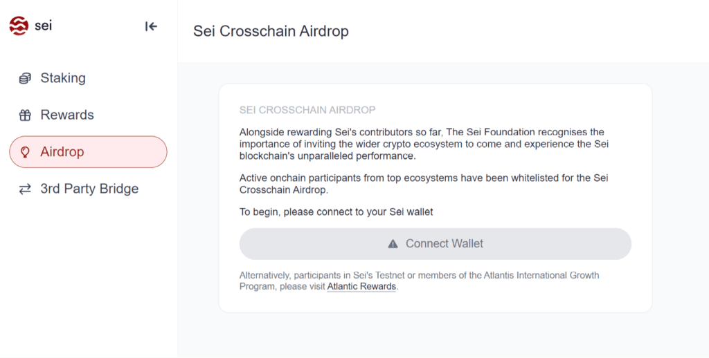 Sei Mainnet Pacific-1 Goes Online, Airdrop Opened To Claim Now