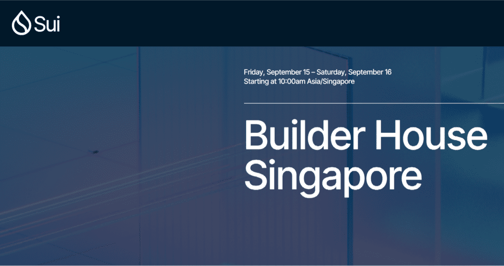 Sui Builder House In Singapore Making Big Steps For Web3 Applications