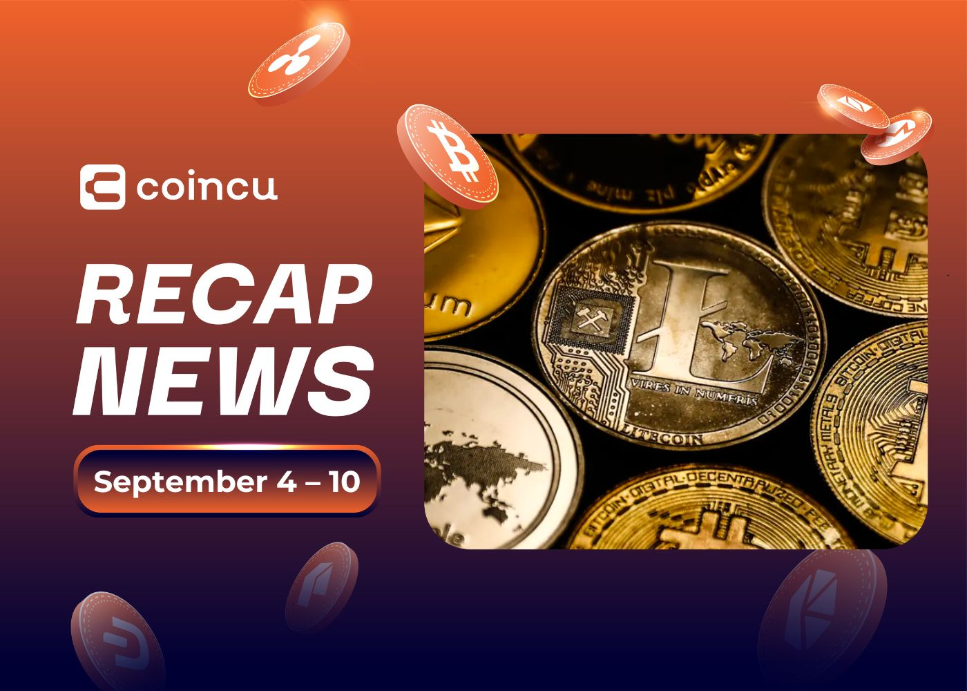 Еженедельные новости о криптовалютах (4 – 10 сентября)