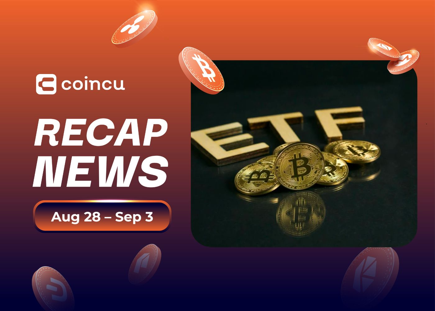 Weekly Top Crypto News (August 28 – September 3)