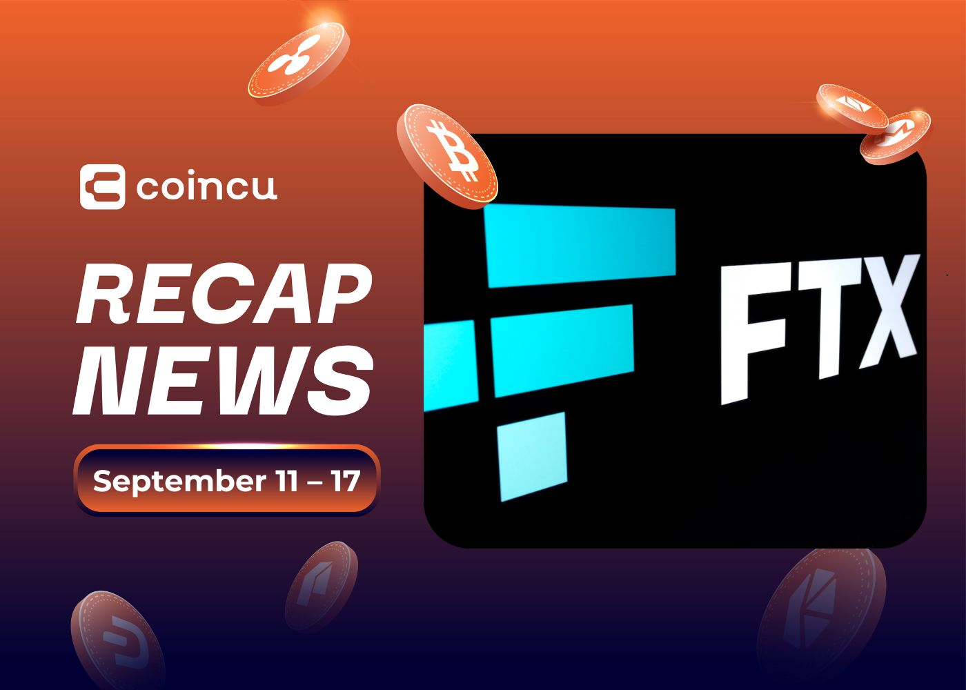 Weekly Top Crypto News (September 11 – September 17)