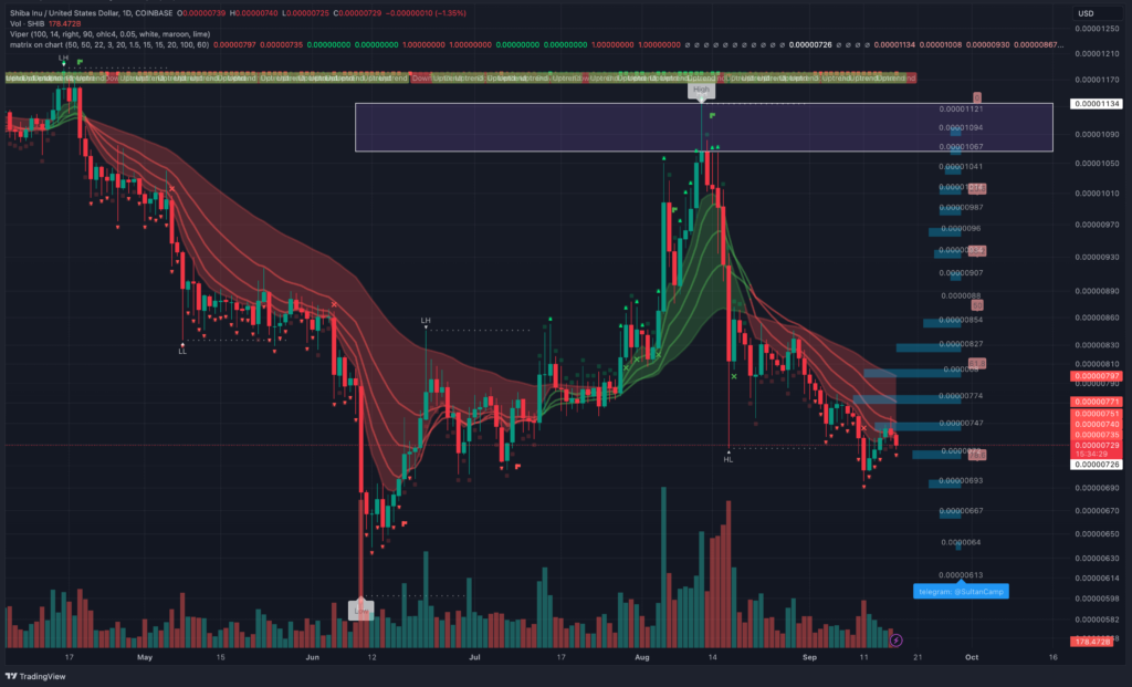 Shiba Inu Down More Than 35% Since August Peak Despite Actively Improving Ecosystem