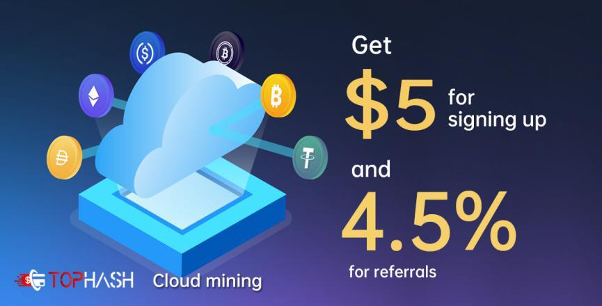 Cloud Mining Platform - TopHash