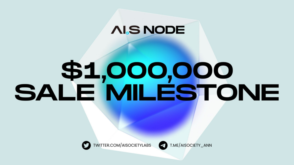 AI Society Celebrates Remarkable Achievement: Surpasses 500 Nodes Sold, Raising Over $1 Million
