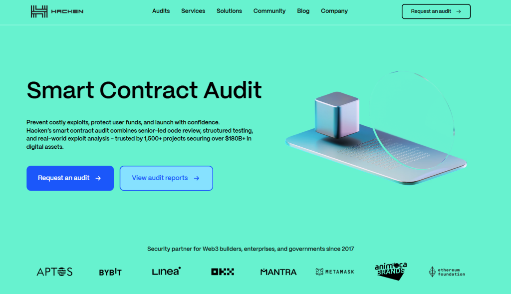 Top Crypto Audit Companies in 2026: Best Smart Contract Auditors Compared
