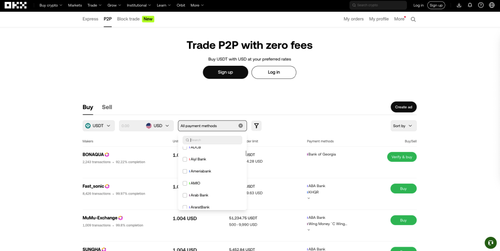 Top 5 Best P2P Crypto Exchanges In 2026 3 OKX official P2P help image