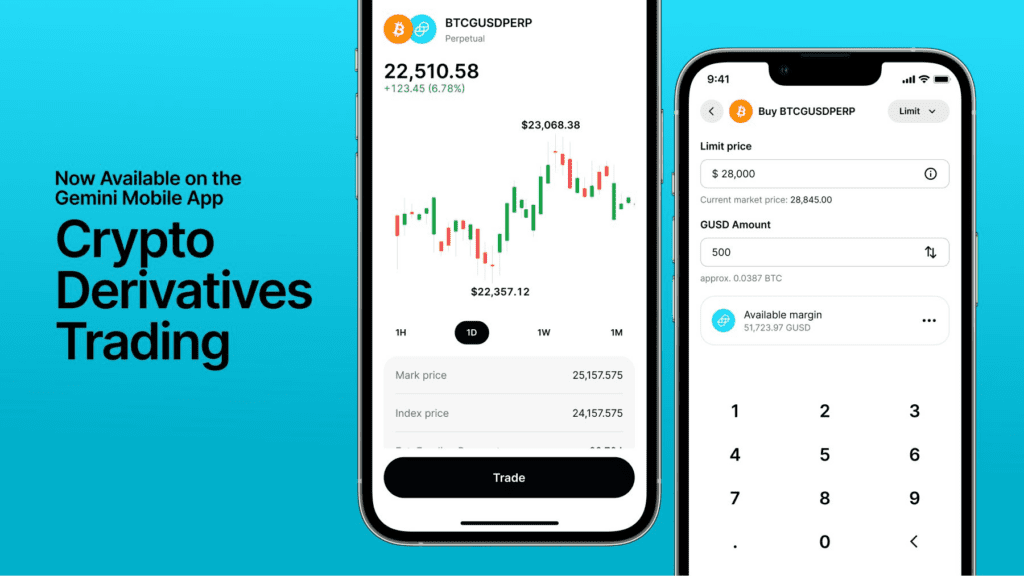 Gemini App Introduces Derivatives Trading for Smart Investors!
