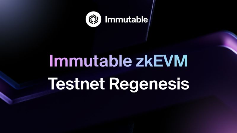 Immutable zkEVM Testnet Rebuilding Will Launch On November 20th