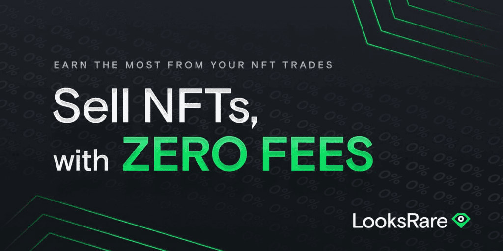 LooksRare NFT Selling Fees Are Waived For 30 Days To Attract Users To Trade