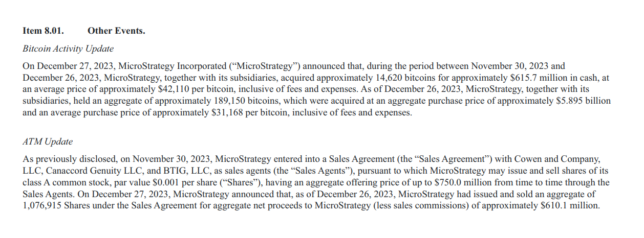 MicroStrategy Membeli Lebih Banyak Bitcoin, Melampaui Kepemilikan $8 Miliar