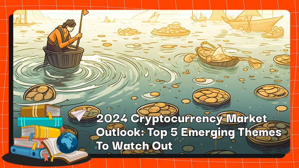 2024-жылга криптовалюта рыногунун болжолу эң мыкты 5 өнүгүп келе жаткан темалар