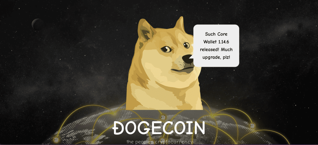 Dogecoin là một meme trong danh sách meme coin năm 2024 với việc phát hành ví lõi 1.14.6 có khả năng có giá trị gấp 10 lần