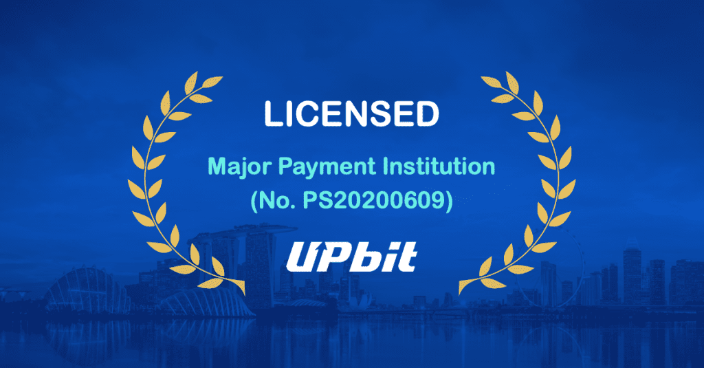 Upbit Singapore Grabs MPI License – Elevating User Experience!