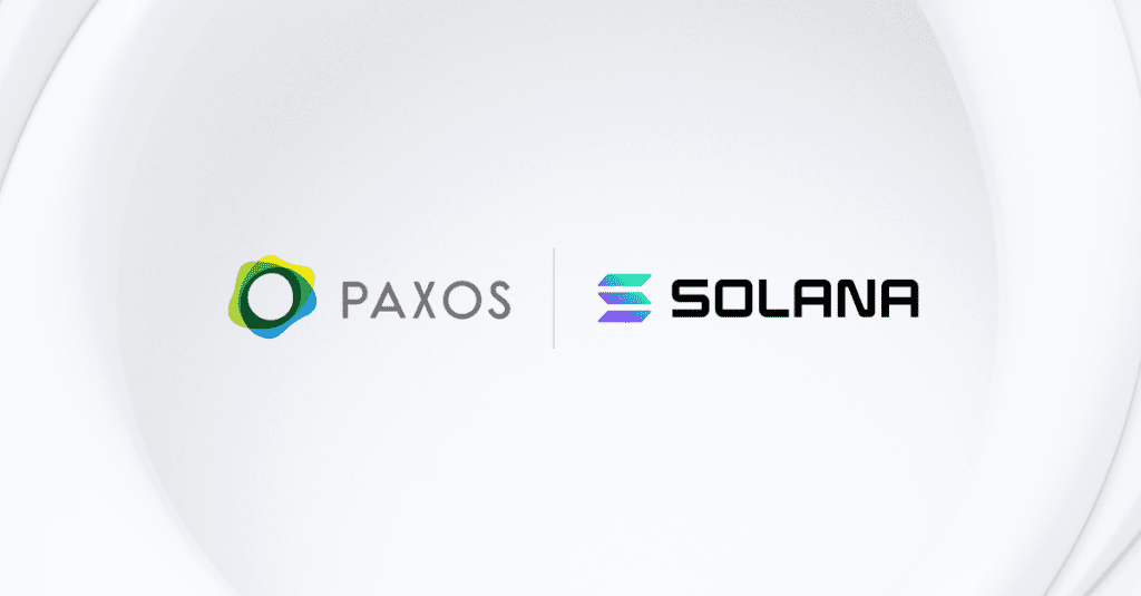 Paxos USDP Stablecoin je zdaj podprt v Solani