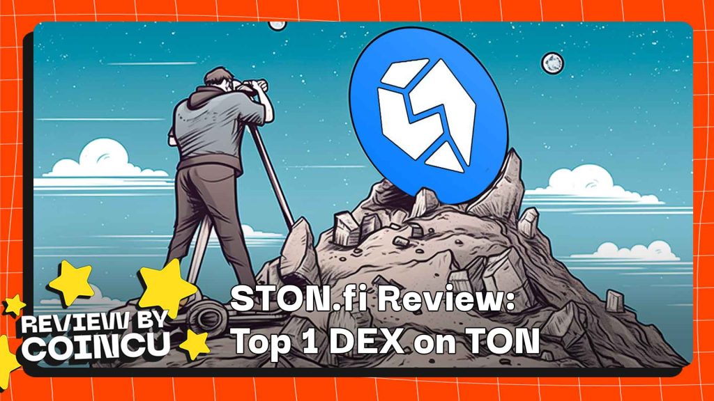 STON.fi apskats Top 1 DEX uz TON