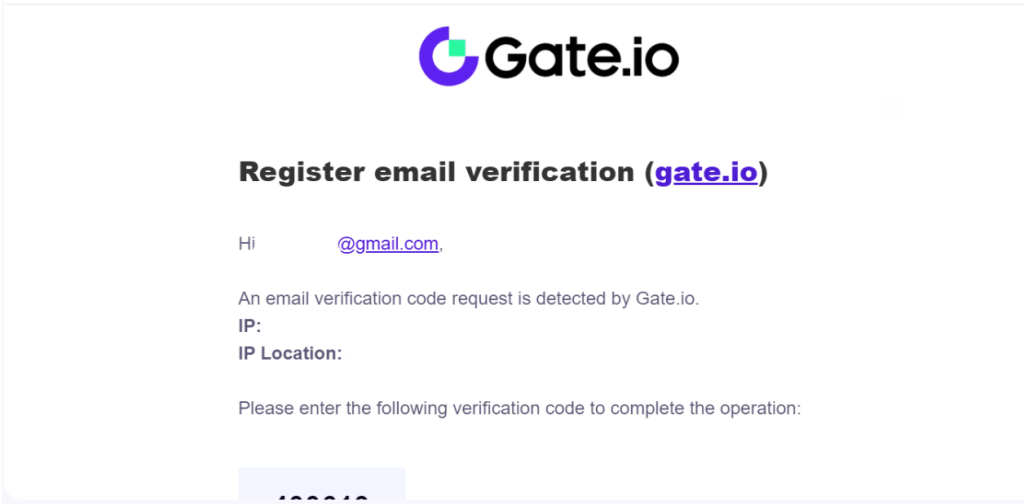 Gate.io email verification for sign up