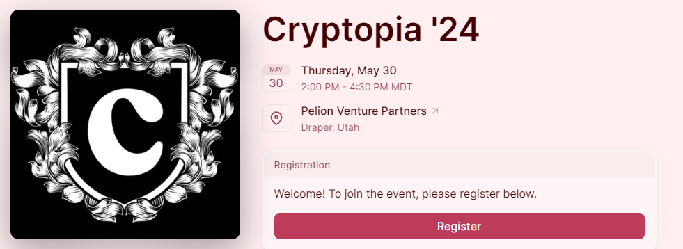 Cryptopia Conference 2024 